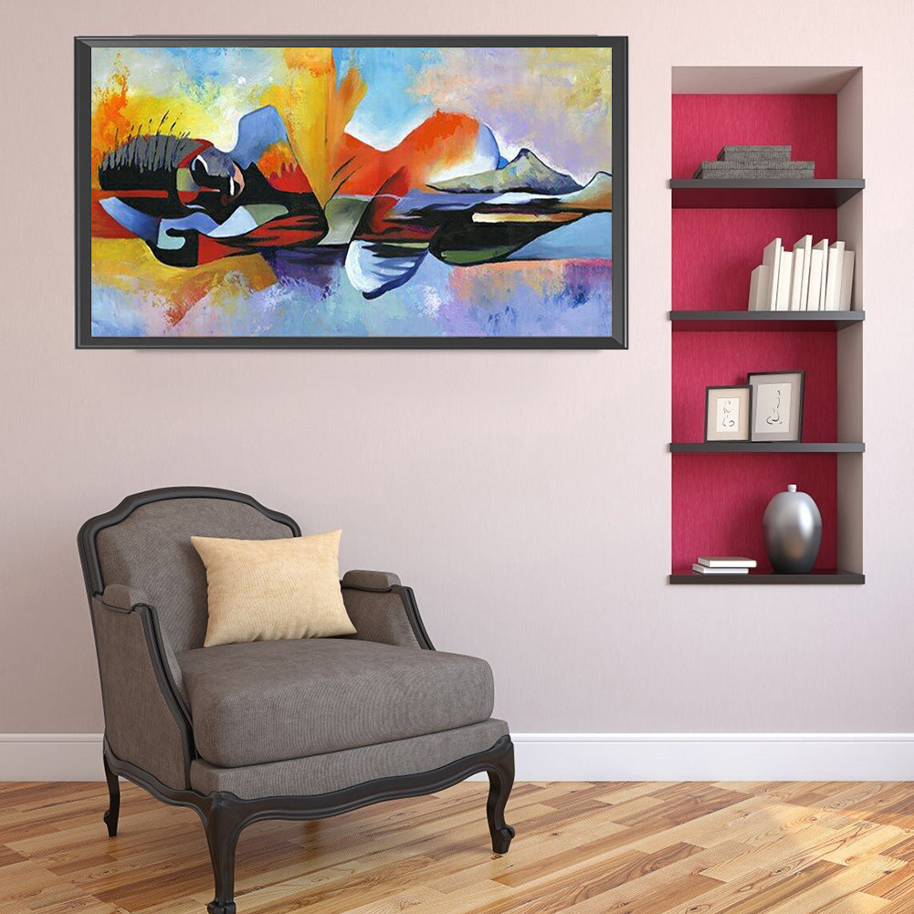 Lying Buddha - Full Round Drill Diamond Painting 80*40CM