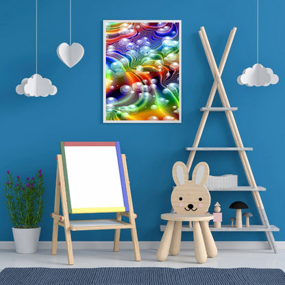 Abstract Starlight - Full Round Drill Diamond Painting 30*40CM