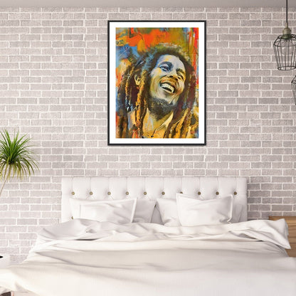 Grin Man - Full Round Drill Diamond Painting 30*40CM