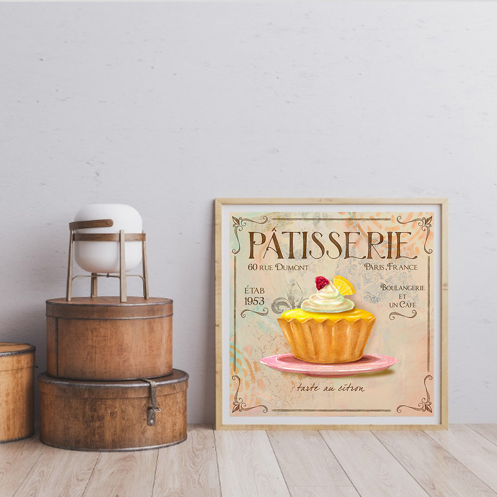Pastry - Full Round Drill Diamond Painting 35*35CM