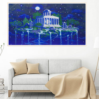 Moon Shrine - Special Shaped Drill Diamond Painting 75*45CM