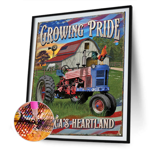 Figure - Full Round Drill Diamond Painting 30*40CM