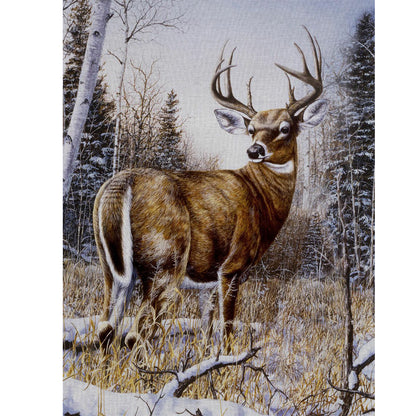 Deer - Full Round Drill Diamond Painting 30*40CM