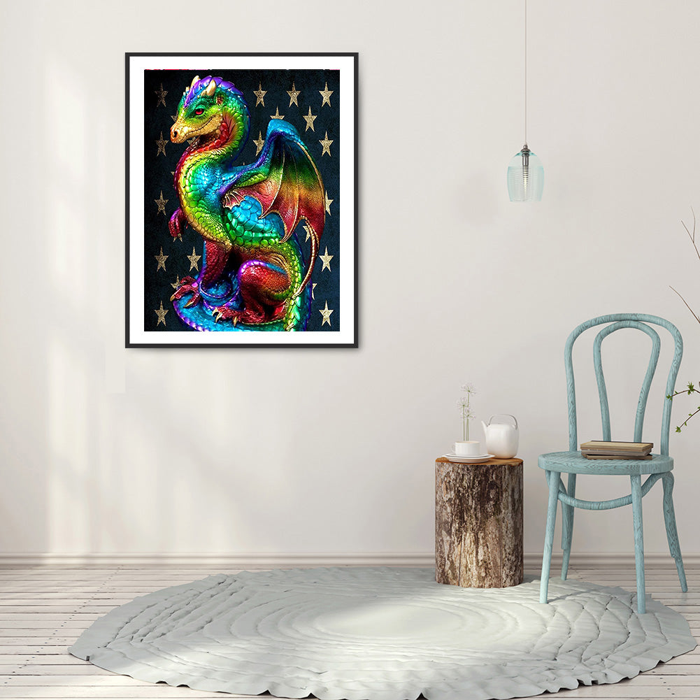 Pterosaur - Full Round Drill Diamond Painting 30*40CM