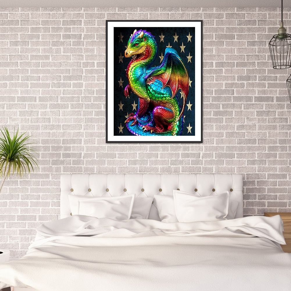 Pterosaur - Full Round Drill Diamond Painting 30*40CM
