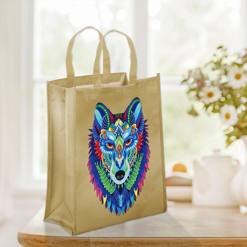 DIY Diamond Painting Oxford Handbag Eco-friendly Storage Bags Grocery Totes