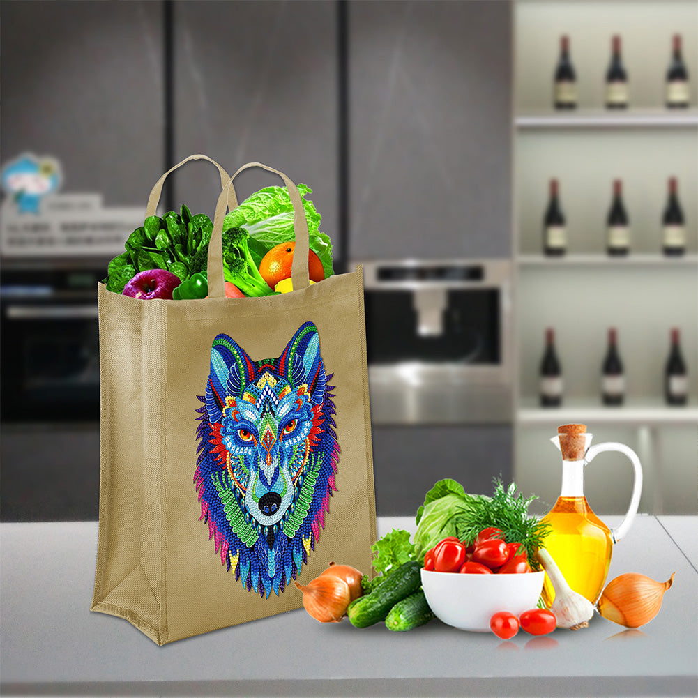 DIY Diamond Painting Oxford Handbag Eco-friendly Storage Bags Grocery Totes
