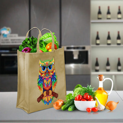 DIY Diamond Painting Oxford Handbag Eco-friendly Storage Bags Grocery Totes