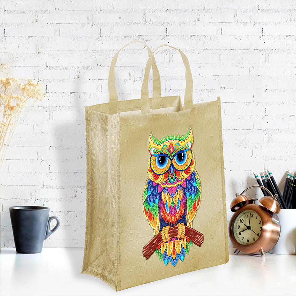 DIY Diamond Painting Oxford Handbag Eco-friendly Storage Bags Grocery Totes