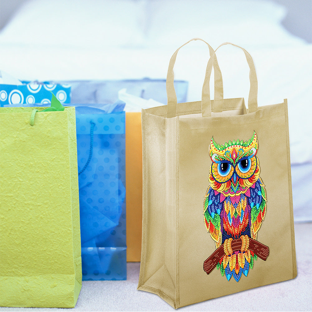 DIY Diamond Painting Oxford Handbag Eco-friendly Storage Bags Grocery Totes