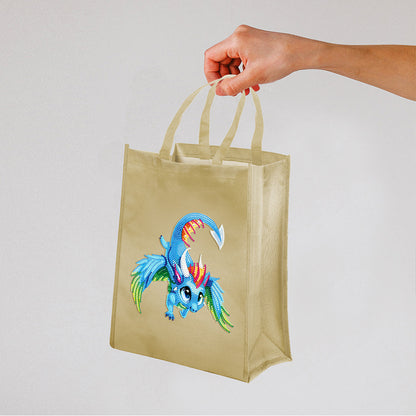 DIY Diamond Painting Oxford Handbag Eco-friendly Storage Bags Grocery Totes