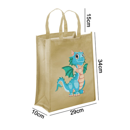 DIY Diamond Painting Oxford Handbag Eco-friendly Storage Bags Grocery Totes