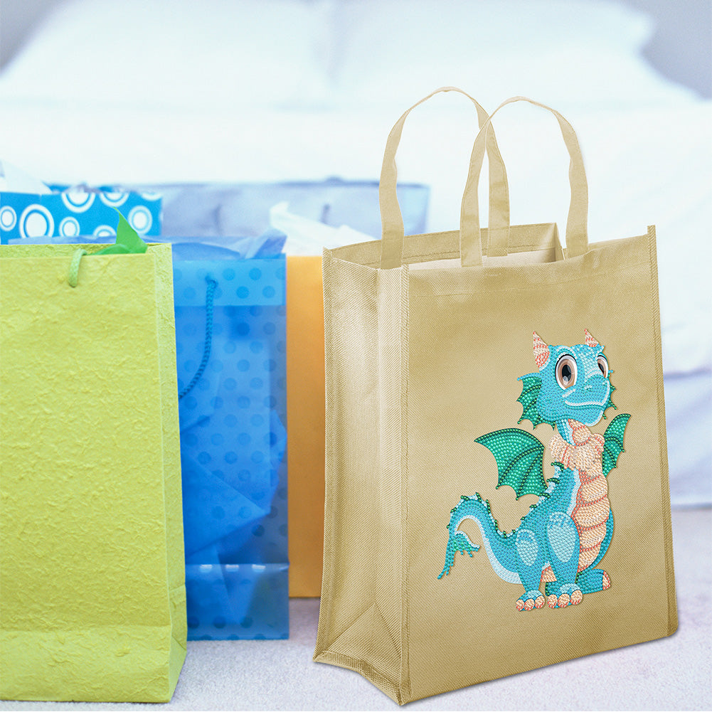 DIY Diamond Painting Oxford Handbag Eco-friendly Storage Bags Grocery Totes