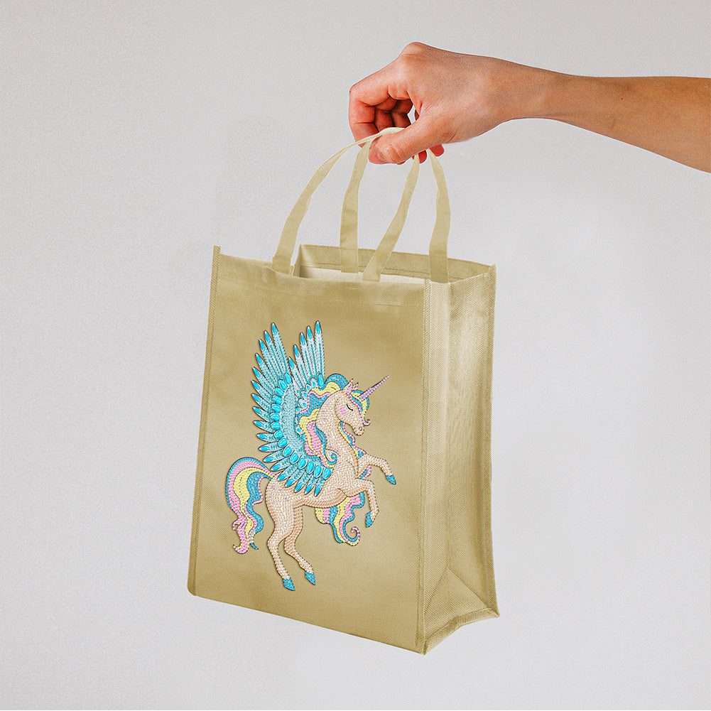 DIY Diamond Painting Oxford Handbag Eco-friendly Storage Bags Grocery Totes