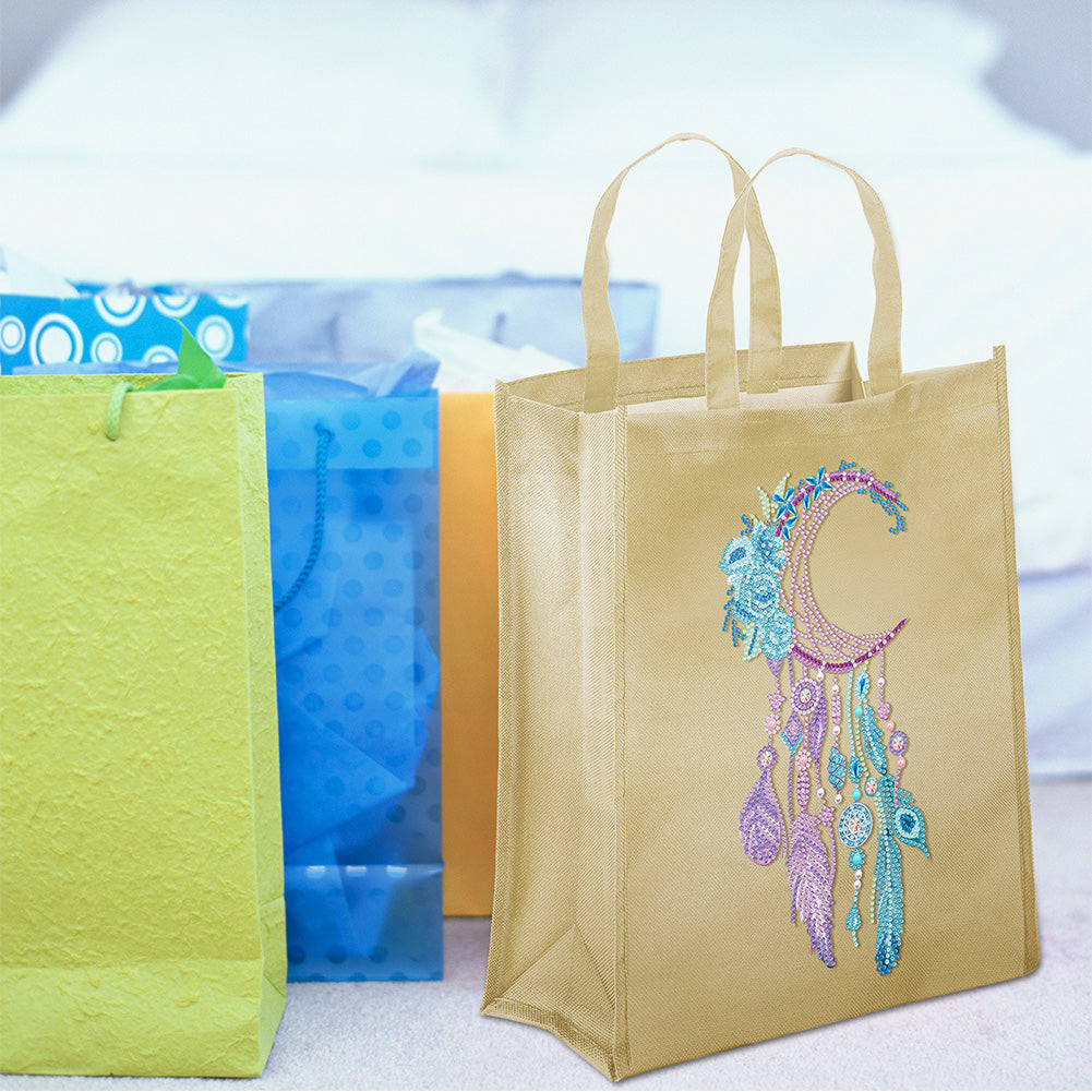DIY Diamond Painting Oxford Handbag Eco-friendly Storage Bags Grocery Totes