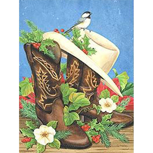 Jazz Boots - Full Round Drill Diamond Painting 30*40CM