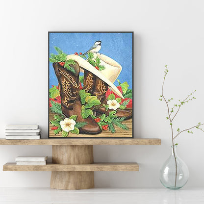 Jazz Boots - Full Round Drill Diamond Painting 30*40CM
