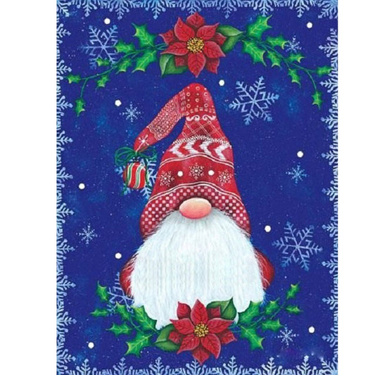 Red Gnome - Full Round Drill Diamond Painting 30*40CM