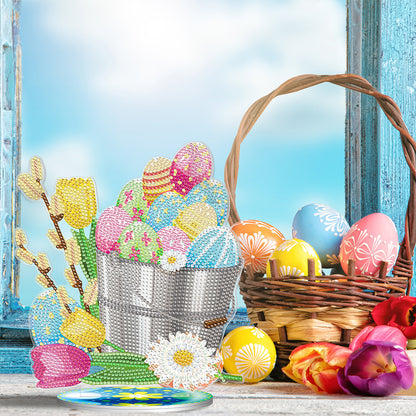 5D Diamond Painting Desktop Ornament DIY Easter Rhinestone Mosaic Crafts