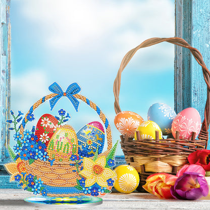 5D Diamond Painting Desktop Ornament DIY Easter Rhinestone Mosaic Crafts