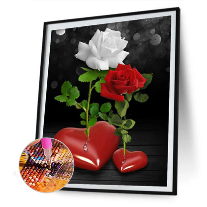 Valentines Day - Full Round Drill Diamond Painting 30*40CM