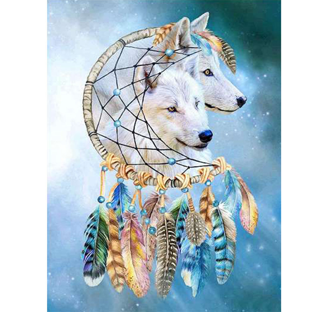 Dream Catcher - Full Round Drill Diamond Painting 30*40CM