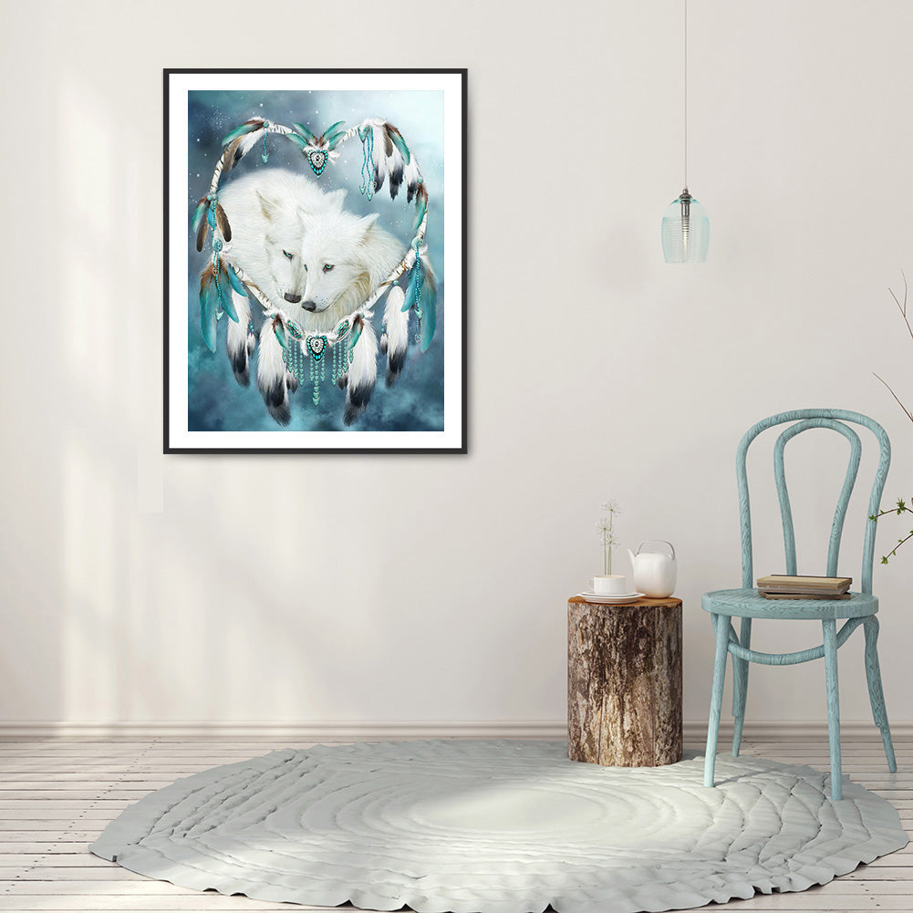 Dream Catcher - Full Round Drill Diamond Painting 30*40CM