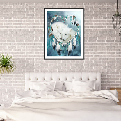Dream Catcher - Full Round Drill Diamond Painting 30*40CM