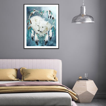 Dream Catcher - Full Round Drill Diamond Painting 30*40CM
