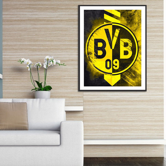 Team Badge - Full Round Drill Diamond Painting 30*40CM