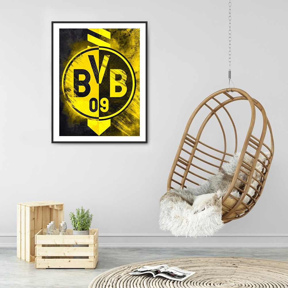 Team Badge - Full Round Drill Diamond Painting 30*40CM