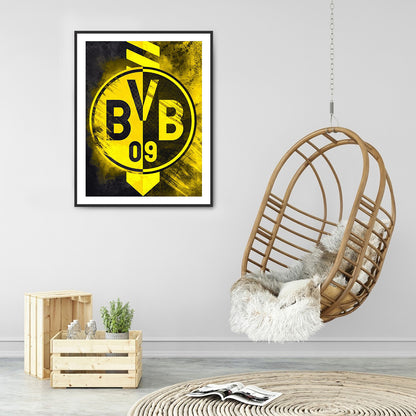 Team Badge - Full Round Drill Diamond Painting 30*40CM