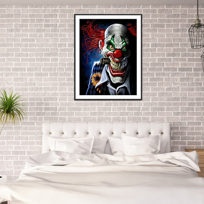 Clown - Full Round Drill Diamond Painting 30*40CM