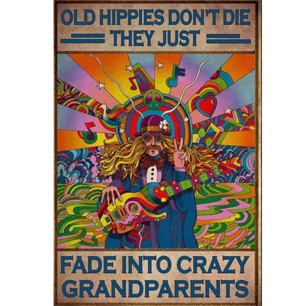 Retro Singer - Full Round Drill Diamond Painting 40*60CM