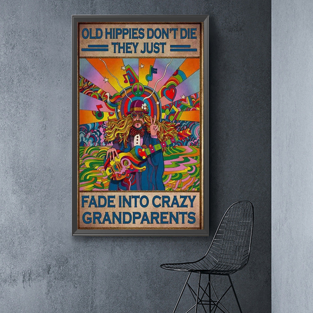 Retro Singer - Full Round Drill Diamond Painting 40*60CM