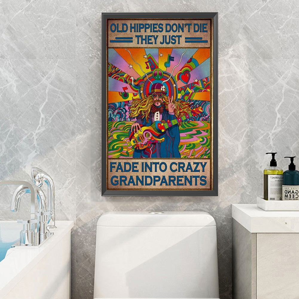 Retro Singer - Full Round Drill Diamond Painting 40*60CM