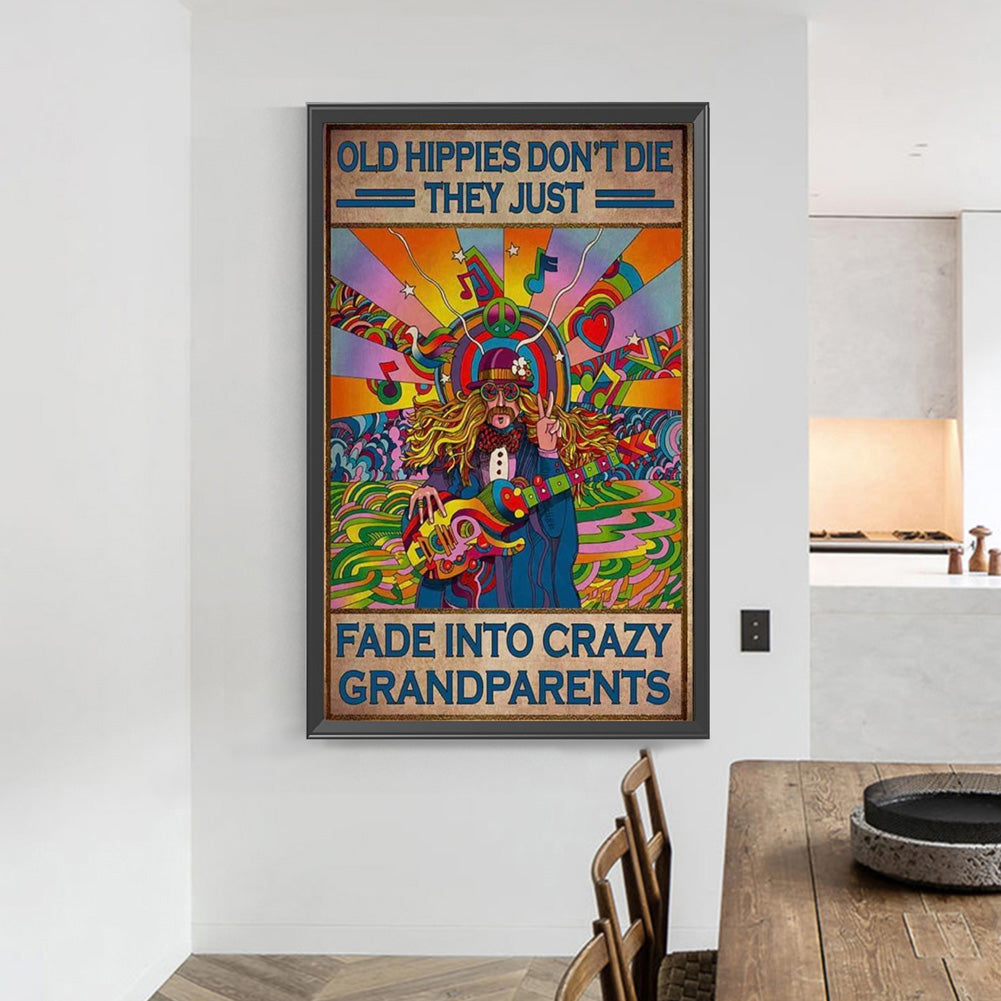 Retro Singer - Full Round Drill Diamond Painting 40*60CM