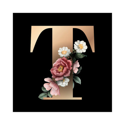 Letter - Full Round Drill Diamond Painting 30*30CM