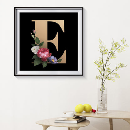 Letter - Full Round Drill Diamond Painting 30*30CM