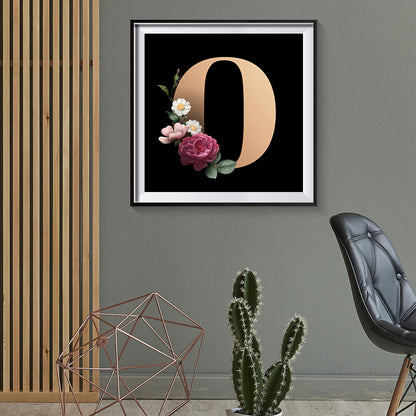 Letter - Full Round Drill Diamond Painting 30*30CM