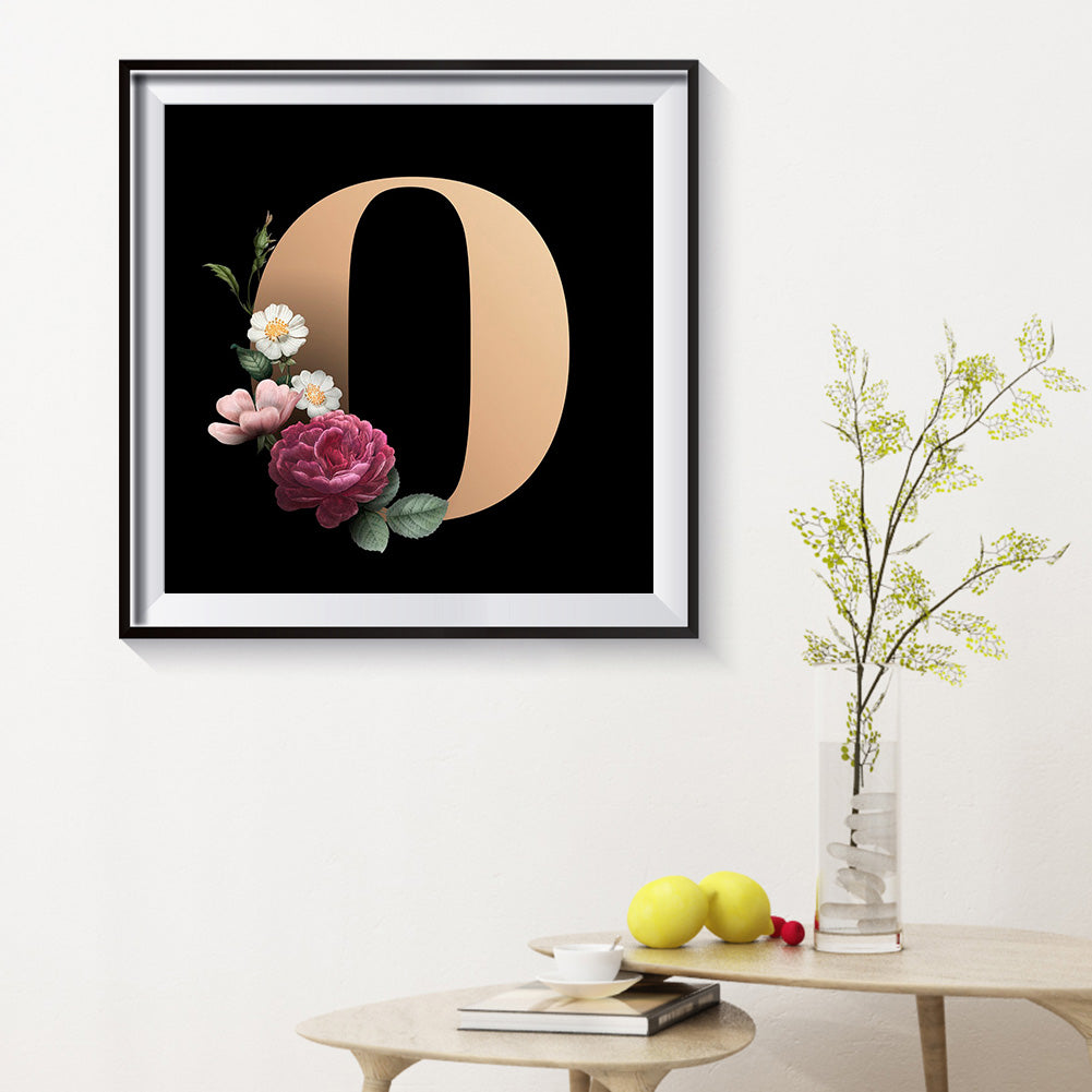 Letter - Full Round Drill Diamond Painting 30*30CM