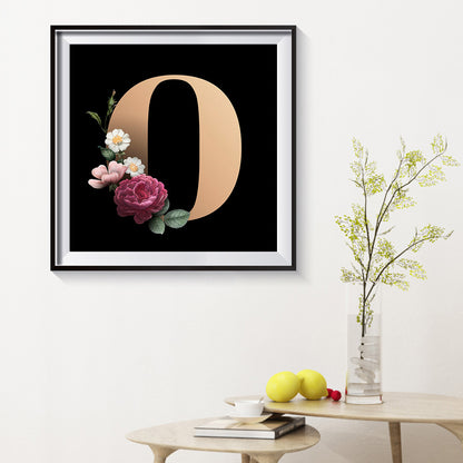 Letter - Full Round Drill Diamond Painting 30*30CM
