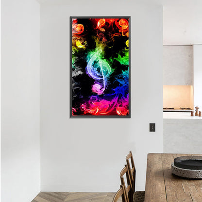 Abstract Note - Full Round Drill Diamond Painting 40*70CM