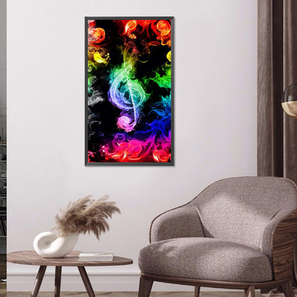 Abstract Note - Full Round Drill Diamond Painting 40*70CM