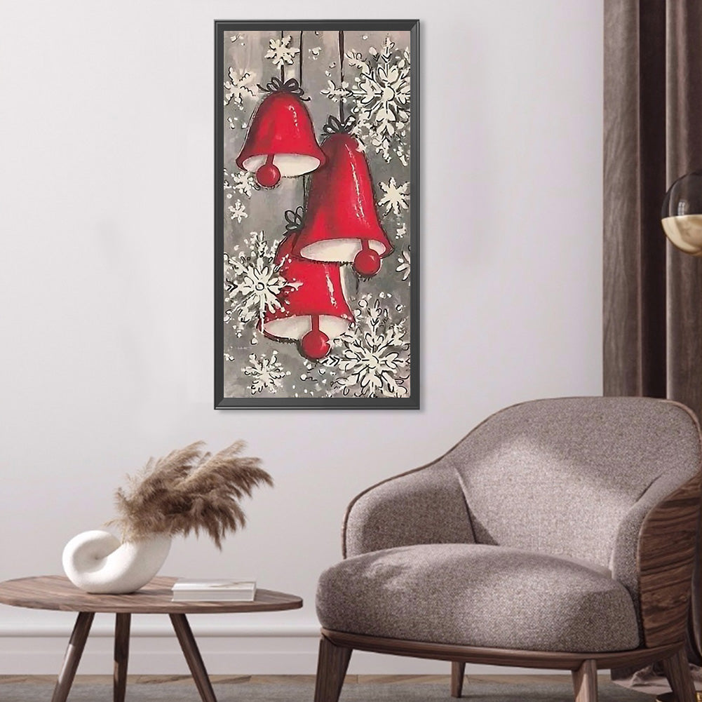 Christmas Bell - Full Round Drill Diamond Painting 30*60CM