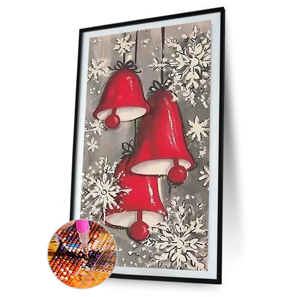 Christmas Bell - Full Round Drill Diamond Painting 30*60CM