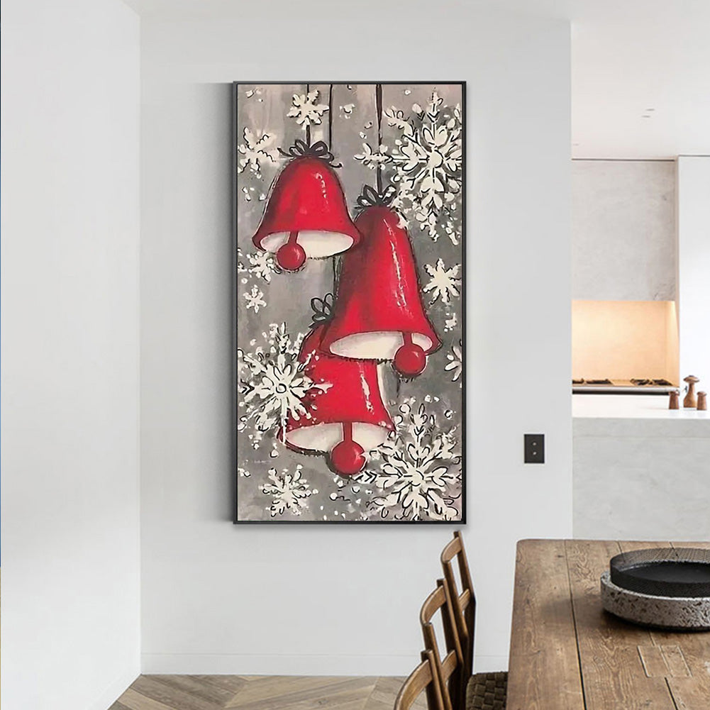 Christmas Bell - Full Round Drill Diamond Painting 30*60CM