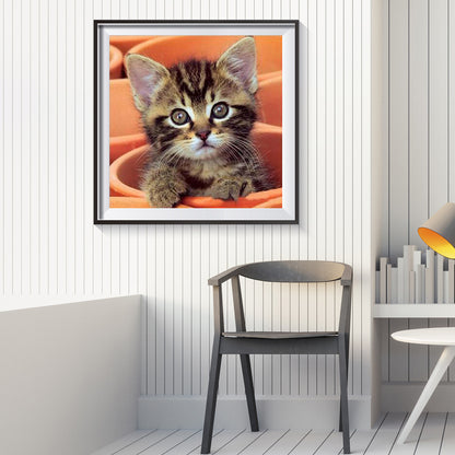 Lovely Cat - Full Square Drill Diamond Painting 30*30CM