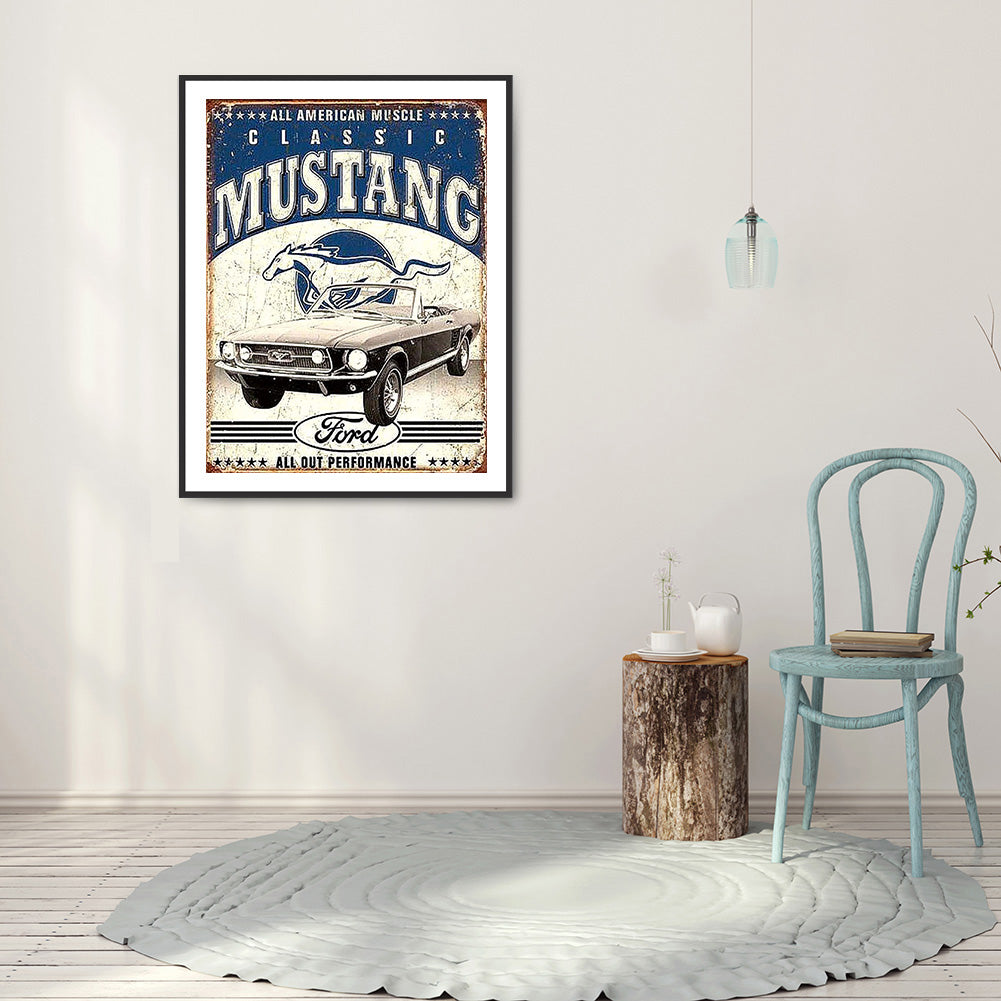 Letters - Full Round Drill Diamond Painting 30*40CM