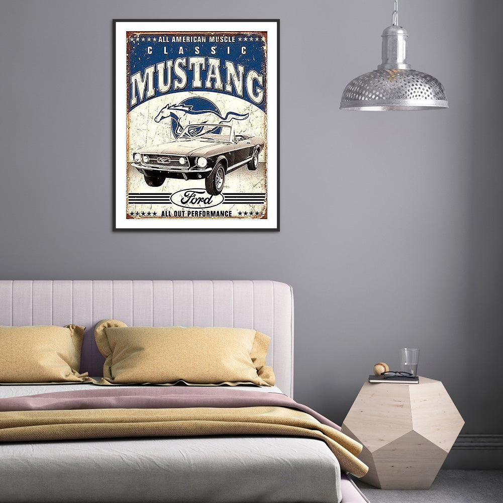 Letters - Full Round Drill Diamond Painting 30*40CM